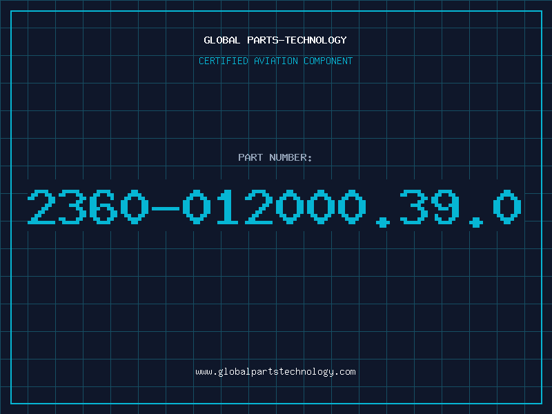 Aviation Part 2360-012000.39.0
