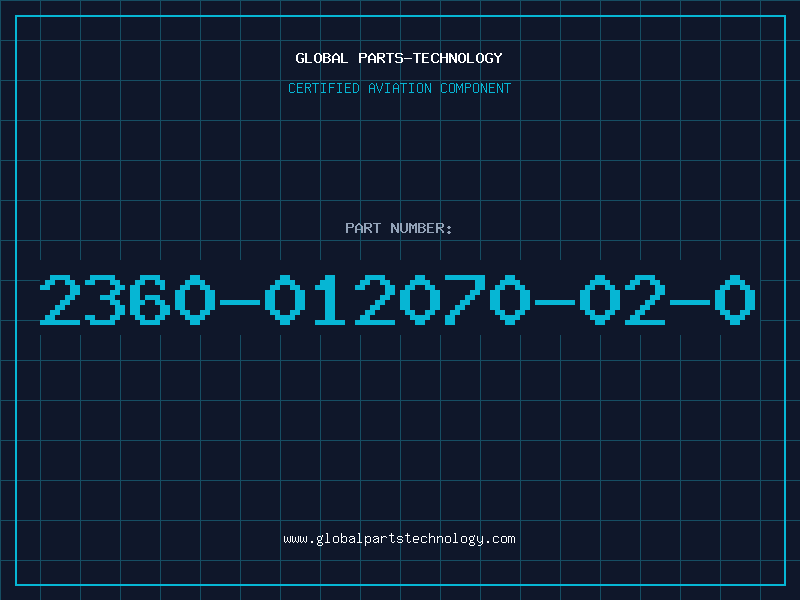 Aviation Part 2360-012070.02.0