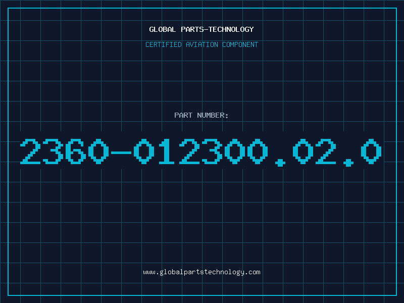 Aviation Part 2360-012300.02.0