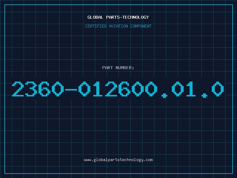 Aviation Part 2360-012600.01.0