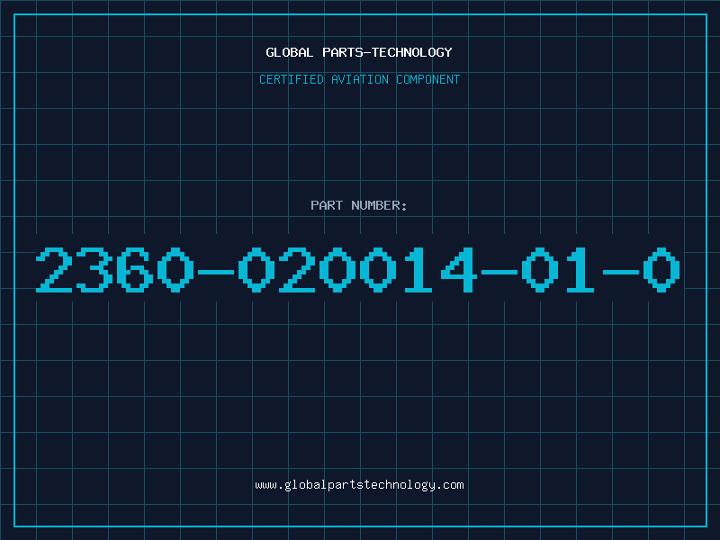 Aviation Part 2360-020014.01.0