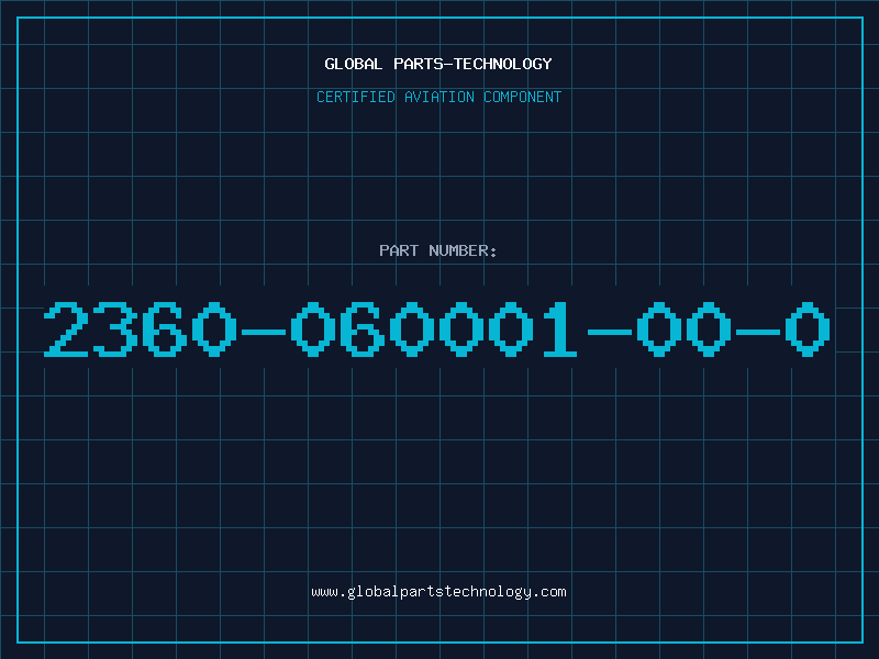 Aviation Part 2360-060001-00-0