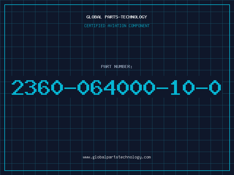 Aviation Part 2360-064000-10-0