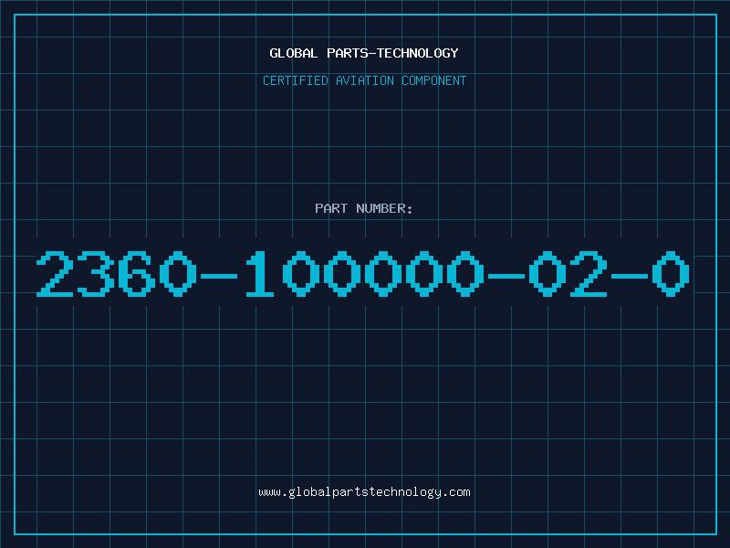 Aviation Part 2360-100000-02-0