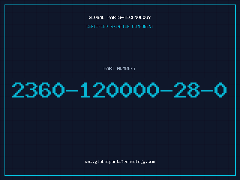 Aviation Part 2360-120000-28-0