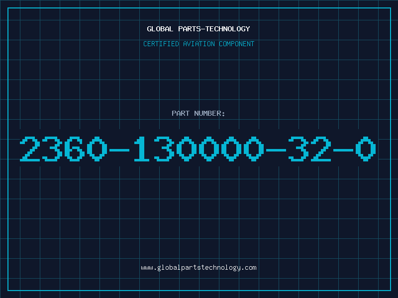 Aviation Part 2360-130000-32-0