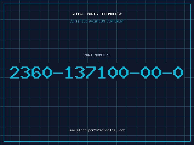 Aviation Part 2360-137100-00-0