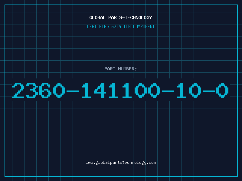 Aviation Part 2360-141100-10-0