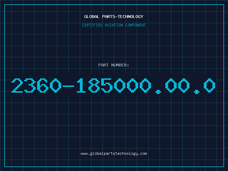 Aviation Part 2360-185000.00.0