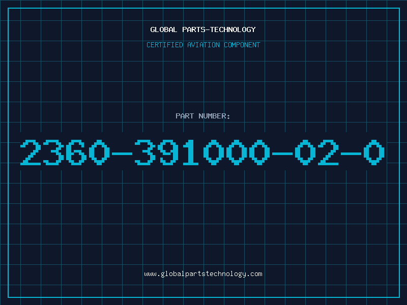 Aviation Part 2360-391000.02.0