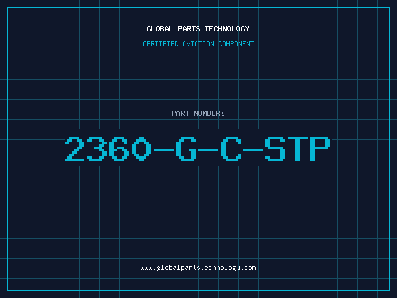 Aviation Part 2360-G-C-STP