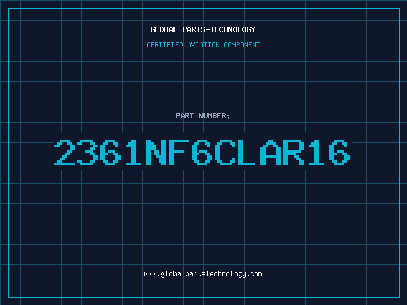 Aviation Part 2361NF6CLAR16