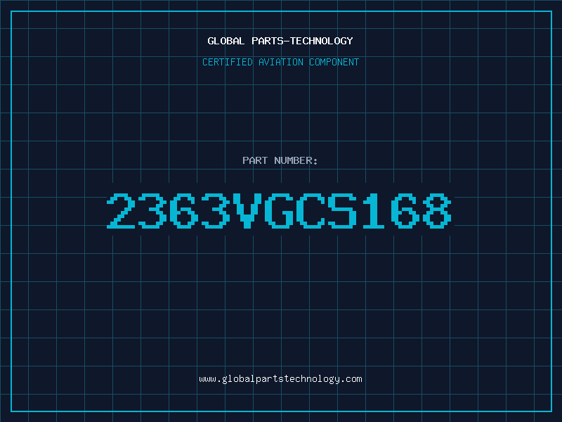 Aviation Part 2363VGCS168