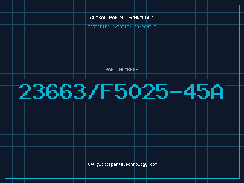Aviation Part 23663/F5025-45A