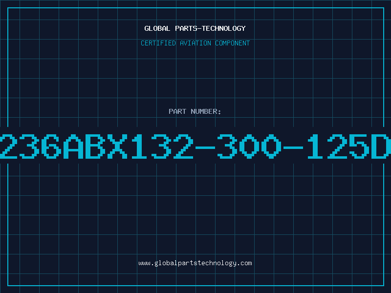 Aviation Part 236ABX132-300-125D