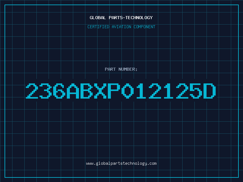 Aviation Part 236ABXP012125D