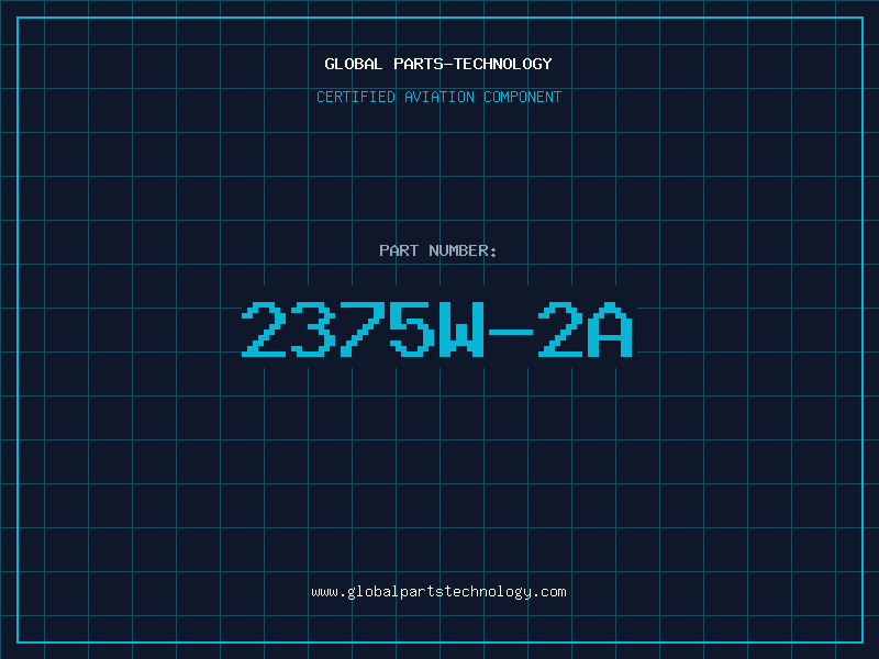 Aviation Part 2375W-2A