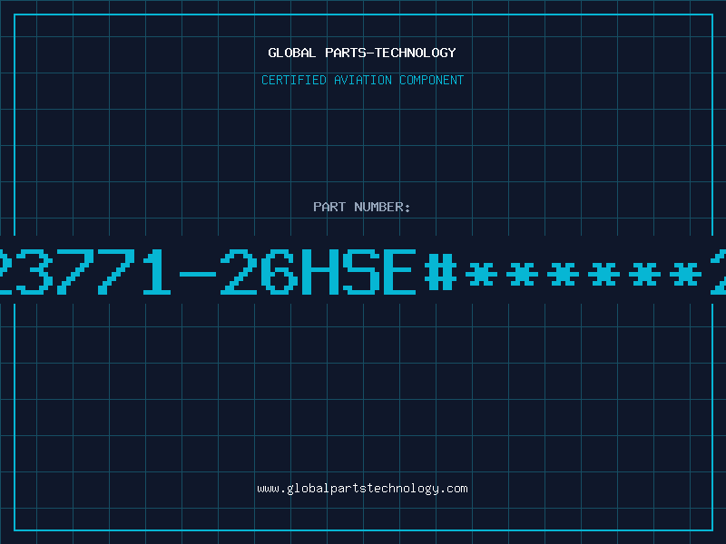 Aviation Part 23771-26HSE#******2