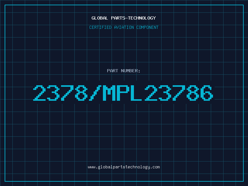 Aviation Part 2378/MPL23786