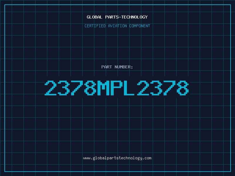 Aviation Part 2378MPL2378