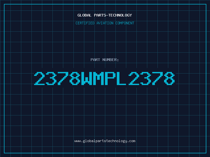 Aviation Part 2378WMPL2378