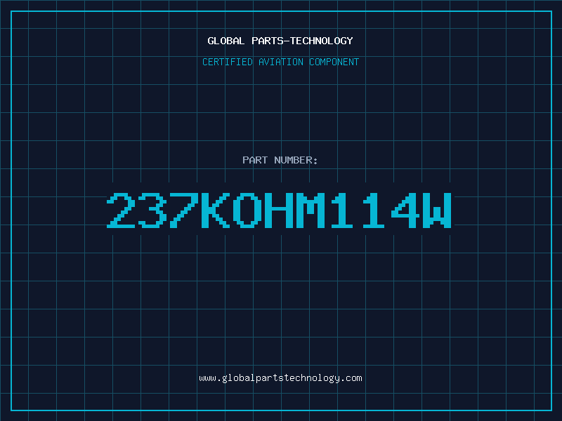Aviation Part 237KOHM114W