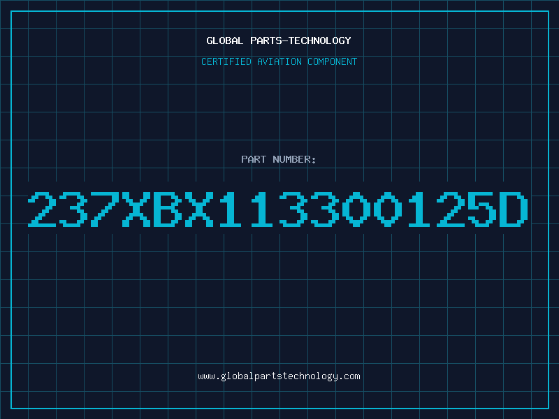 Aviation Part 237XBX113300125D