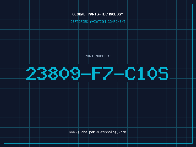 Aviation Part 23809-F7-C10S