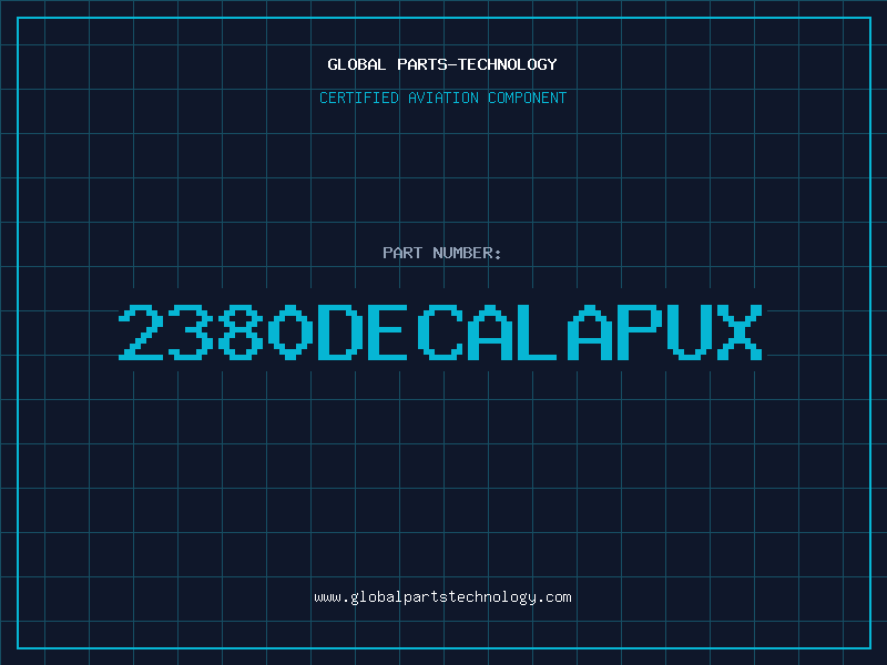 Aviation Part 2380DECALAPUX