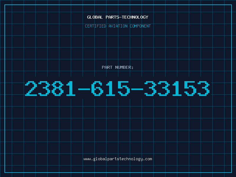Aviation Part 2381-615-33153
