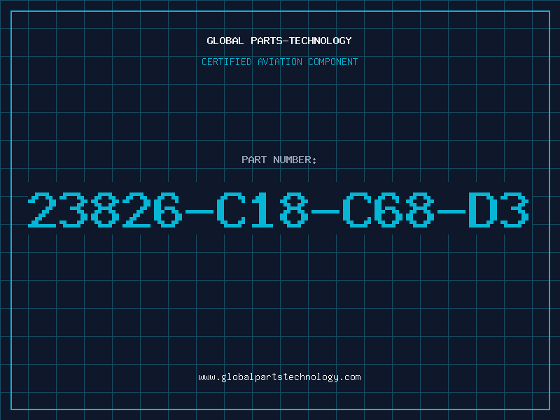 Aviation Part 23826-C18-C68-D3