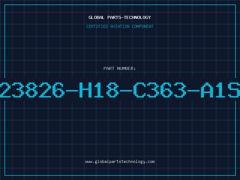 Aviation Part 23826-H18-C363-A1S