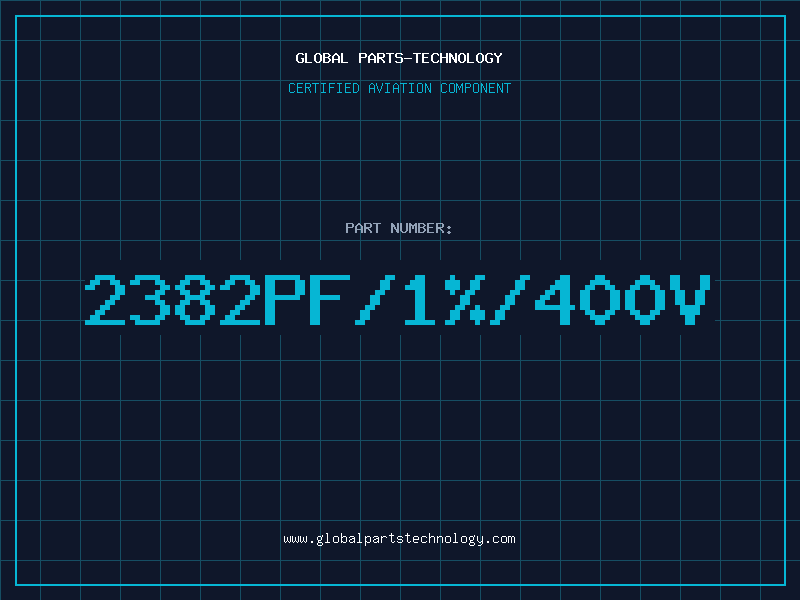 Aviation Part 2382pF/1%/400V