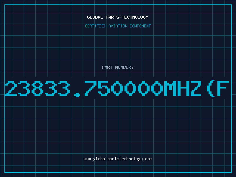 Aviation Part 23833.750000MHZ(F