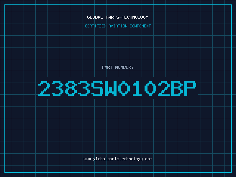 Aviation Part 2383SW0102BP