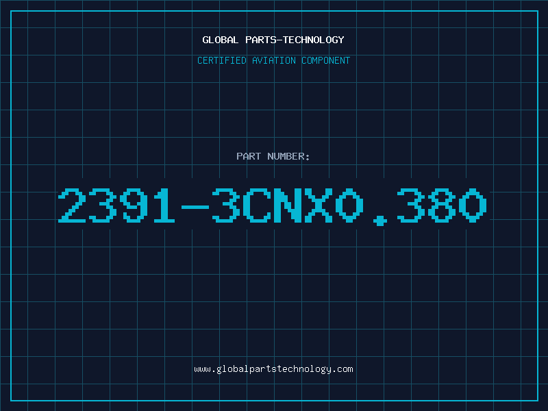 Aviation Part 2391-3CNX0.380