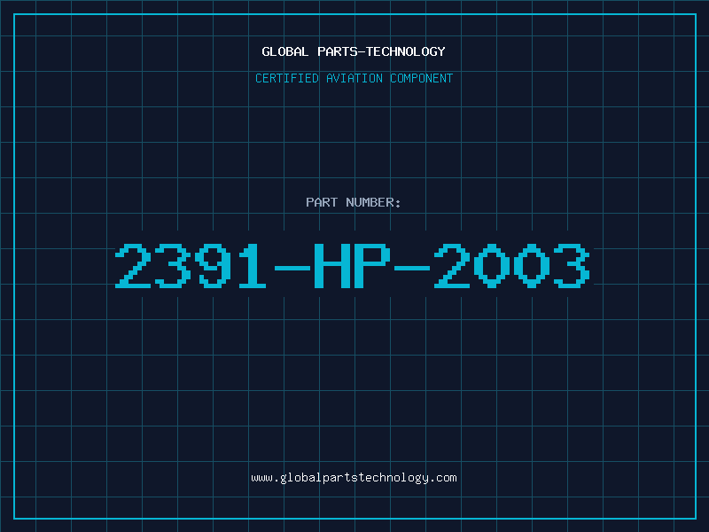 Aviation Part 2391-HP-2003