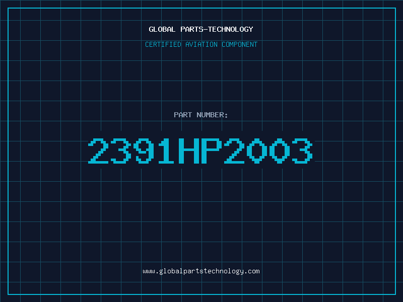 Aviation Part 2391HP2003