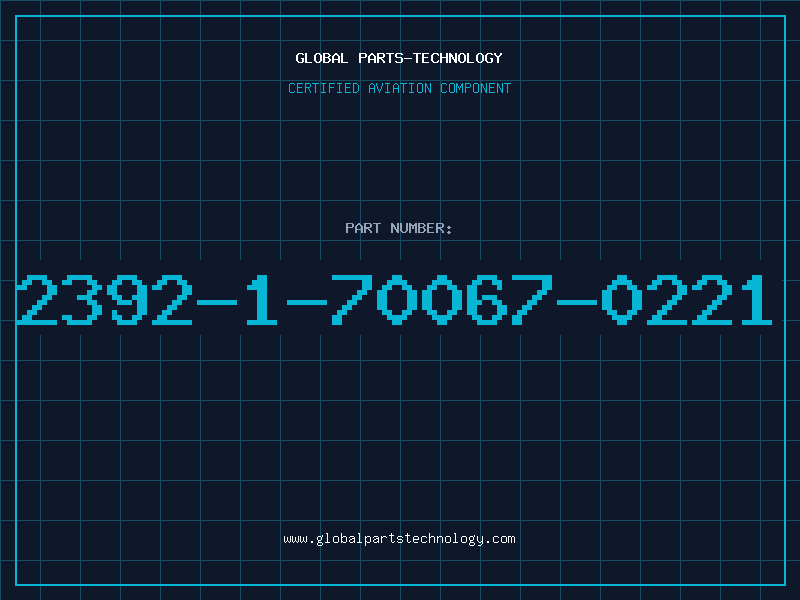 Aviation Part 2392-1-70067-0221