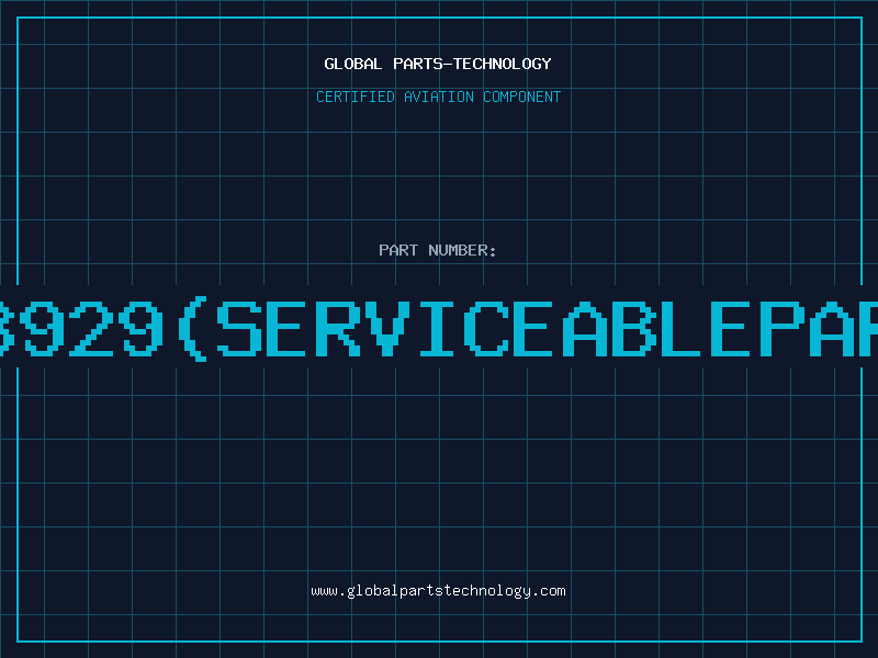 Aviation Part 23929serviceablepart