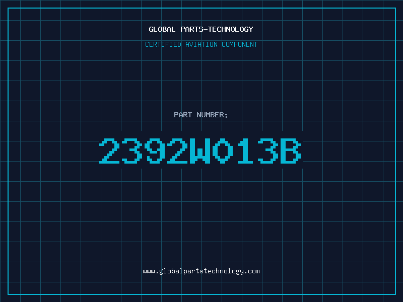 Aviation Part 2392W013B