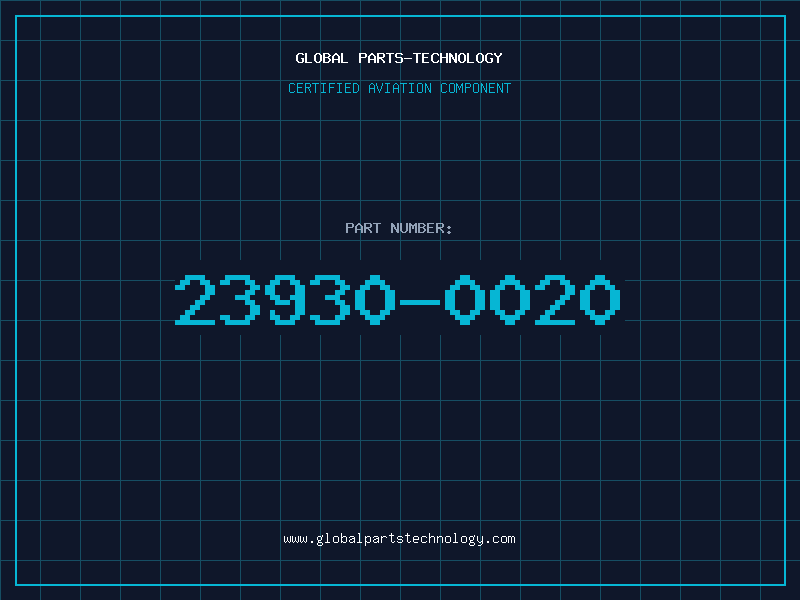 Aviation Part 23930-0020