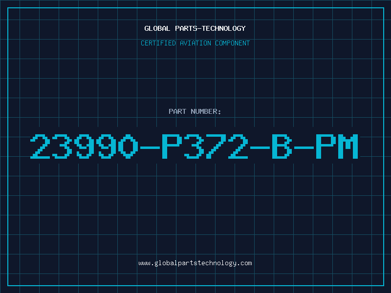 Aviation Part 23990-P372-B-PM