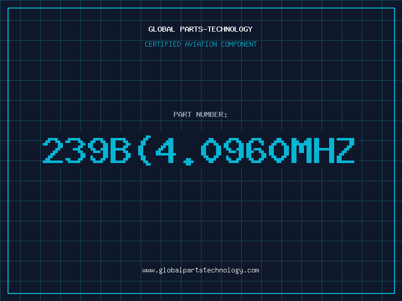 Aviation Part 239B(4.0960mhz