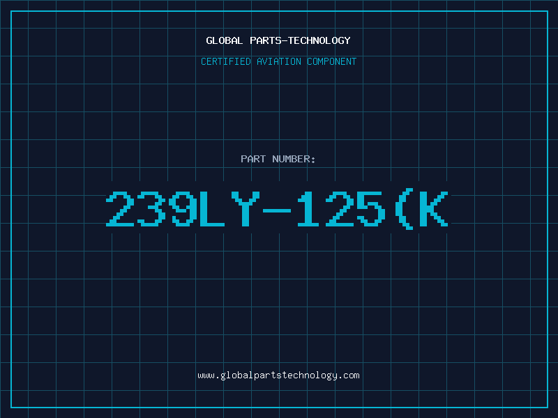 Aviation Part 239LY-125(K