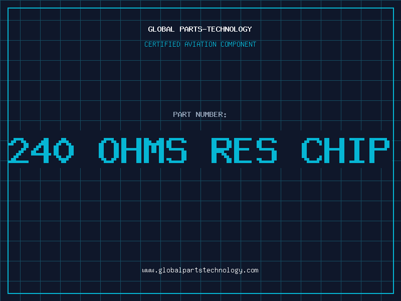 Aviation Part 240 OHMS RES CHIP