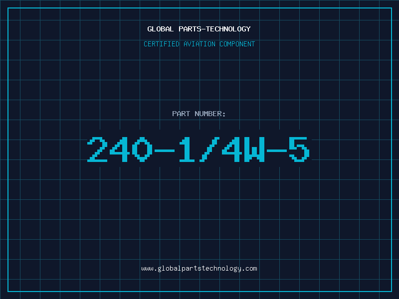 Aviation Part 240-1/4W-5