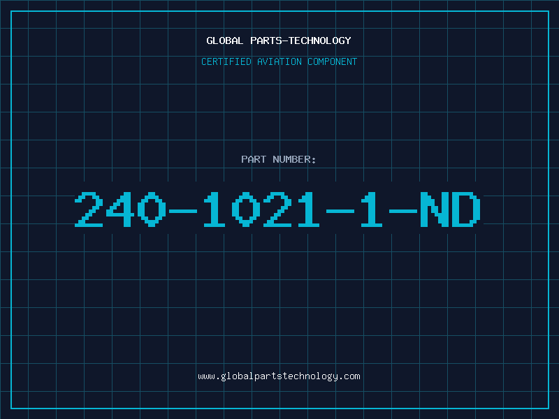 Aviation Part 240-1021-1-ND