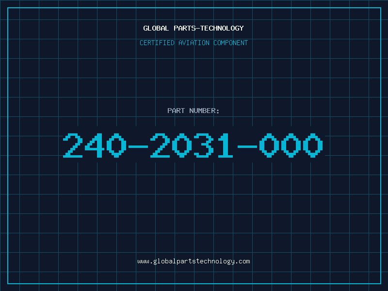 Aviation Part 240-2031-000