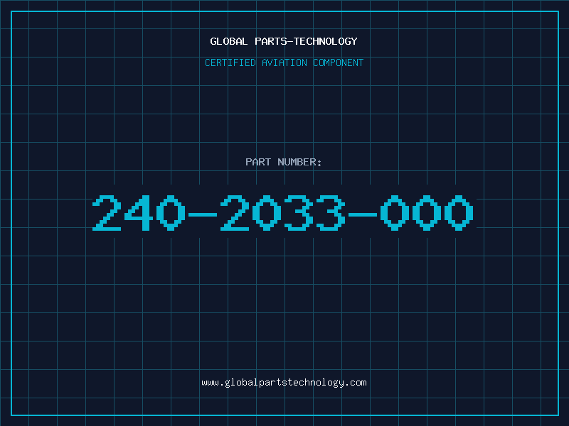 Aviation Part 240-2033-000